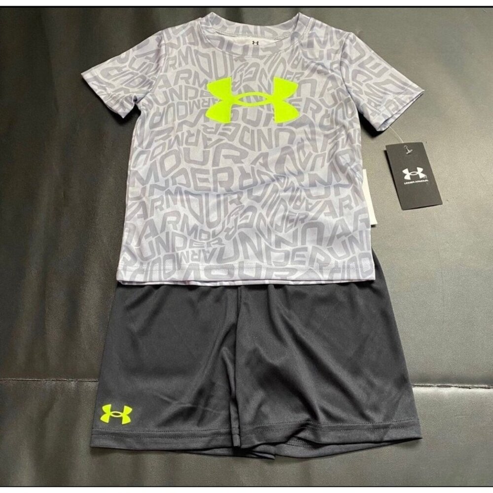 NWT Under Armour Athletic Set Boys Size 3T